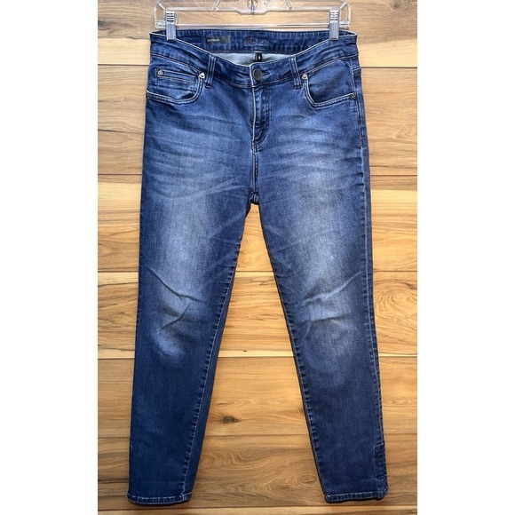 Kut from the Kloth Denim - Kut From The Kloth Jeans Women's Sz 8 Catherine Boyfriend Mid Rise Stretch Denim